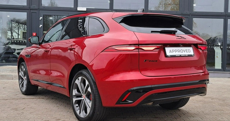Jaguar F-Pace cena 329000 przebieg: 12000, rok produkcji 2022 z Supraśl małe 781